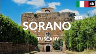 [Sorano 2022] Walk in the Medieval town | In the province of Grosseto, southern Tuscany (Italy)