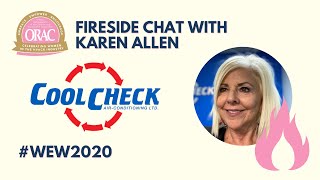 Fireside Chat with Karen Allen from Cool Check - #WEW2020