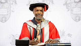 David McAlmont - Honorary Degree - University of Leicester