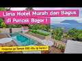 5 Hotel Murah & Bagus punya kolam renang di Puncak Bogor harga di bawah 500 ribu, view nya keren ‼️