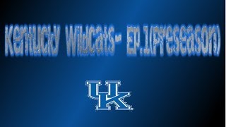 Kentucky Wildcats NCAA Football 14 Dynasty-Creation+Preseason: Season 1