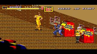 Mega Drive [22] Streets of Rage 2 International Action Heroes Bruce Lee