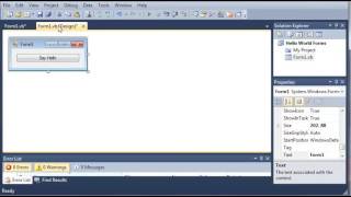 Visual Basic Tutorial 36 Introduction To Windows Forms YouTube