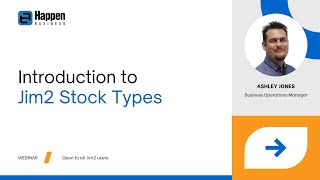 [Webinar] Introduction to Jim2 Stock Types