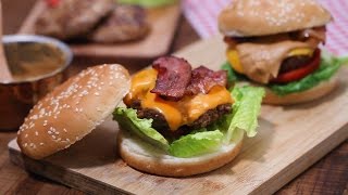 花生漢堡排食譜｜保證美味多汁的調味法【COOKY西式料理】Juicy Hamburger Patty