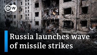 Ukraine: Russian missiles strike Kyiv and Kharkiv | DW News