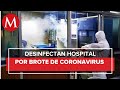 Sanitizan hospital de Monclova donde se reportaron contagios de Covid-19