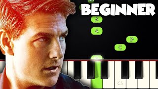 Mission Impossible Theme | BEGINNER PIANO TUTORIAL + SHEET MUSIC by Betacustic