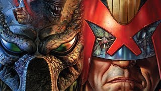 PREDATOR vs JUDGE DREDD vs ALIENS - STORY EXPLAINED - JUDGE DREDD LORE