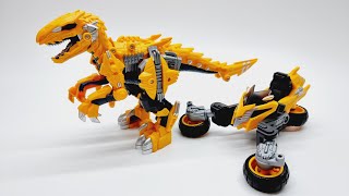 [아머드사우루스] 랩터DX 공룡 바이크 드론 변신 합체 장난감 리뷰 영상 ARMORED SAURUS RAPTOR DX