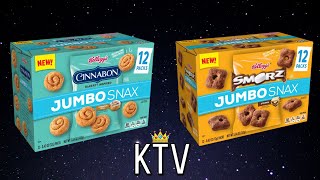 NEW Kellogg's JUMBO SNAX 2021| SMORZ and CINNABON | KTV E:99