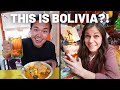 WHAT TO SEE IN LA PAZ + BOLIVIAN FOOD TOUR // BOLIVIA TRAVEL VLOG