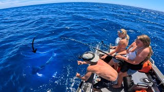 Small Boat, Big Fish And 3 Amateurs! What Could Go WRONG!?