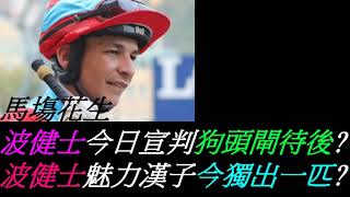 香港賽馬貼士  馬塲花生波健士今日宣判狗頭閘待後?波健士魅力漢子今獨出一匹?  kennie yan#賽馬#賽馬貼士#加入會員月費計劃(市井喱民)