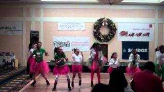 MARIAH CAREYS' OH SANTA PERFORMED BY JDC AT THE CHILDRENS FUTURE CHRISTMAS EVENT 2011