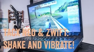 The Coolest Thing This Year: Tacx NEO Road Patterns (and Zwift)!