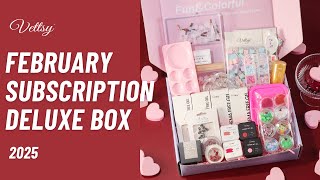 Vettsy Monthly Subscription Deluxe Box-February 2025 Unboxing \u0026 Tutorial