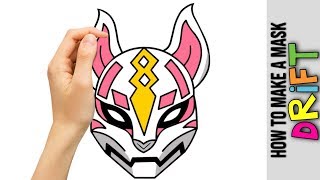 Drift Mask Patterns Videos 9videos Tv - diy fortnite drift mask fortnite paper craft tutorial making drift cosplay mask battle