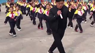 Chinese students dancing to Party Rock Anthem