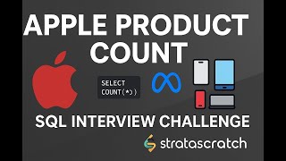 Apple Product Counts - Python StrataScratch