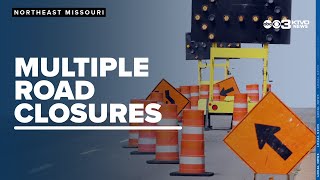 MoDOT announces multiple road closures and lane restrictions in northeast Missouri