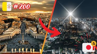 TOP 200 Countries Ranked by their Most Populated City | 2024