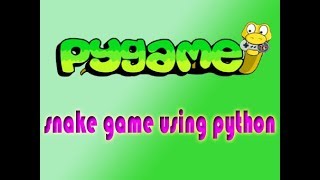 Snake Game using Python | pygame | source code | iTechSoftwareAcademy| pygame development