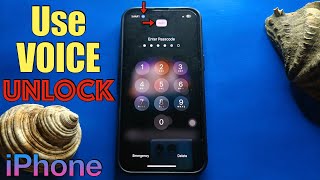 How to Unlock your iPhone with your Voice