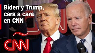 Biden y Trump aceptan tener el primer debate presidencial 2024 en CNN | Elecciones en Estados Unidos