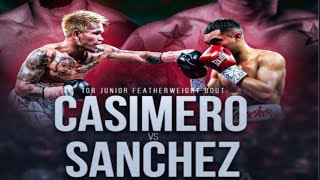 JOHN RIEL CASEMIRO VS SAUL SANCHEZ SUPER BANTAMWEIGHT SHOWDOWN !