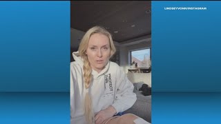 Olympian Lindsey Vonn talks about surgery that saved her from having leg amputated