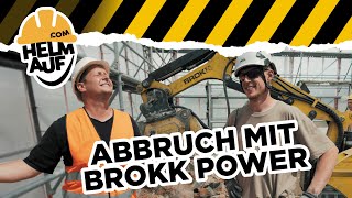 Abbruch mit Brokk Power