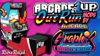 Arcade1up Outrun Graphics MOD - Make it look MORE Authentic!