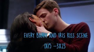 Barry And Iris Kiss 1x15 - 3x23