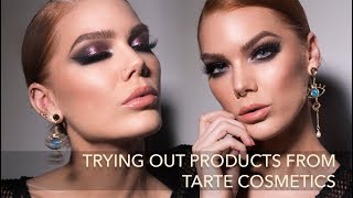 Trying out a bunch of Products from Tarte! | Linda Hallberg Tutorials