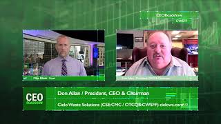 CEORoadshow Interview with Don Allan, President, CEO \u0026 Chairman of Cielo Waste Solutions Corp.