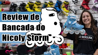 Review Patins STORM Nicoly PRO 80 com Nicoly Machado