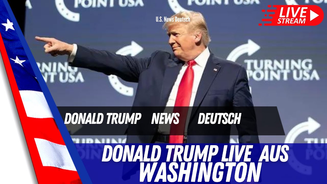 Trump Live Aus Washington. - YouTube