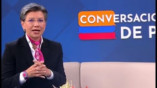 Alcaldesa Claudia López habla de la libertad de los llamados gestores de paz