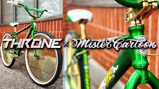 THRONE MISTER CARTOON DA GOON 29 CRUISER BMX UNBOXING @harvesterbmx