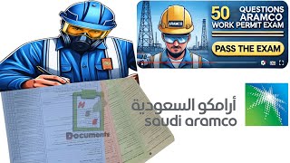 Top 50 Questions & Answers for Saudi Aramco Work Permit Receiver Exam | Complete Guide 2025