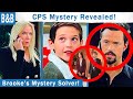 The Bold and The Beautiful Spoilers: Brooke Cracks Thomas' Secret- CPS Mystery Unraveled.