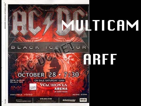 AC/DC - Wilkes-Barre, Wachovia Arena 26 10 2008 - Amateur Multicam Mix ...