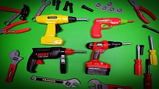 Educational Videos for kids with plastic toy hand tools