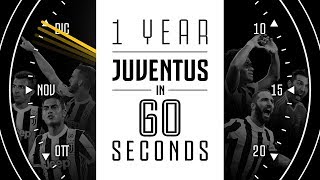 1 Year of Juventus in 60 seconds - Happy 2018!