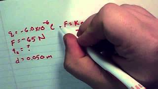 Coulomb's Law Example #2