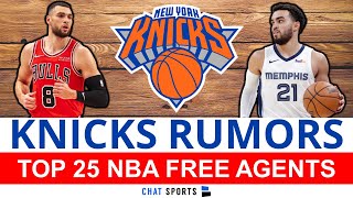 Knicks Free Agency: Top 25 Free Agents Ft. Zach LaVine, Bradley Beal, Kyrie Irving, Tyus Jones