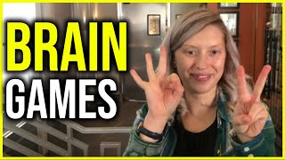 6 fun BRAIN GAMES in 90 seconds!!