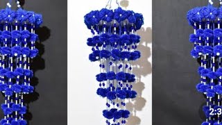reuse of old Jen's ( make a decorative jhumar)