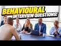 TOP 7 BEHAVIOURAL INTERVIEW QUESTIONS & ANSWERS! (STAR Technique Explained!)